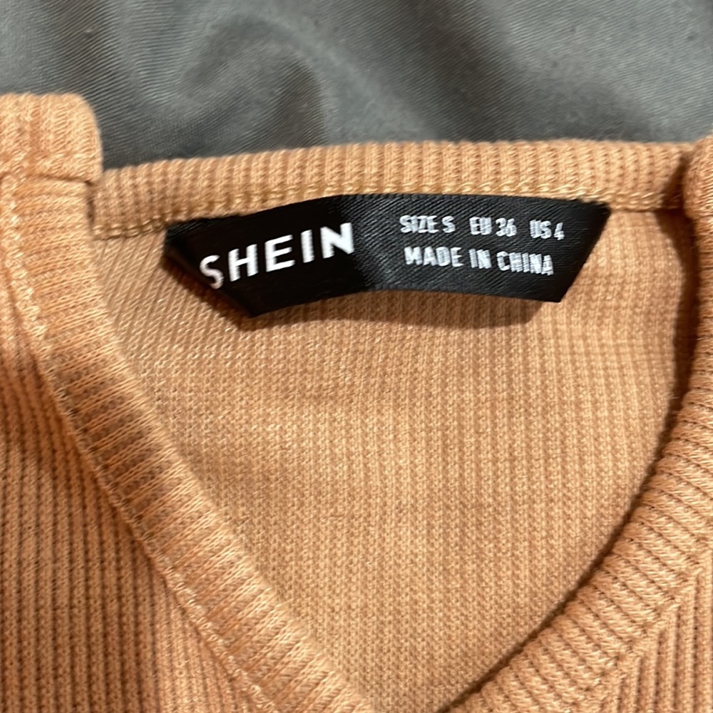 SHEIN Tan tank top - Picture 2 of 3